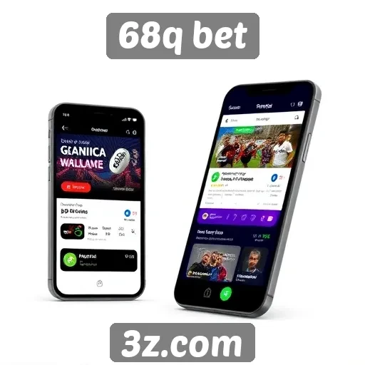 Interface e usabilidade do site 68q bet em dispositivos móveis